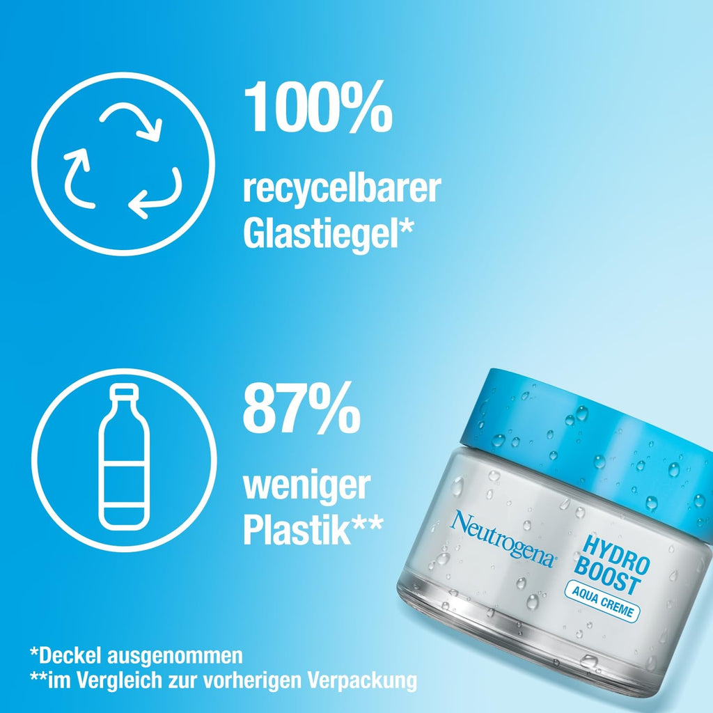 Neutrogena Hydro Boost Aqua Creme parfuemfrei mit Hyaluronsaeure