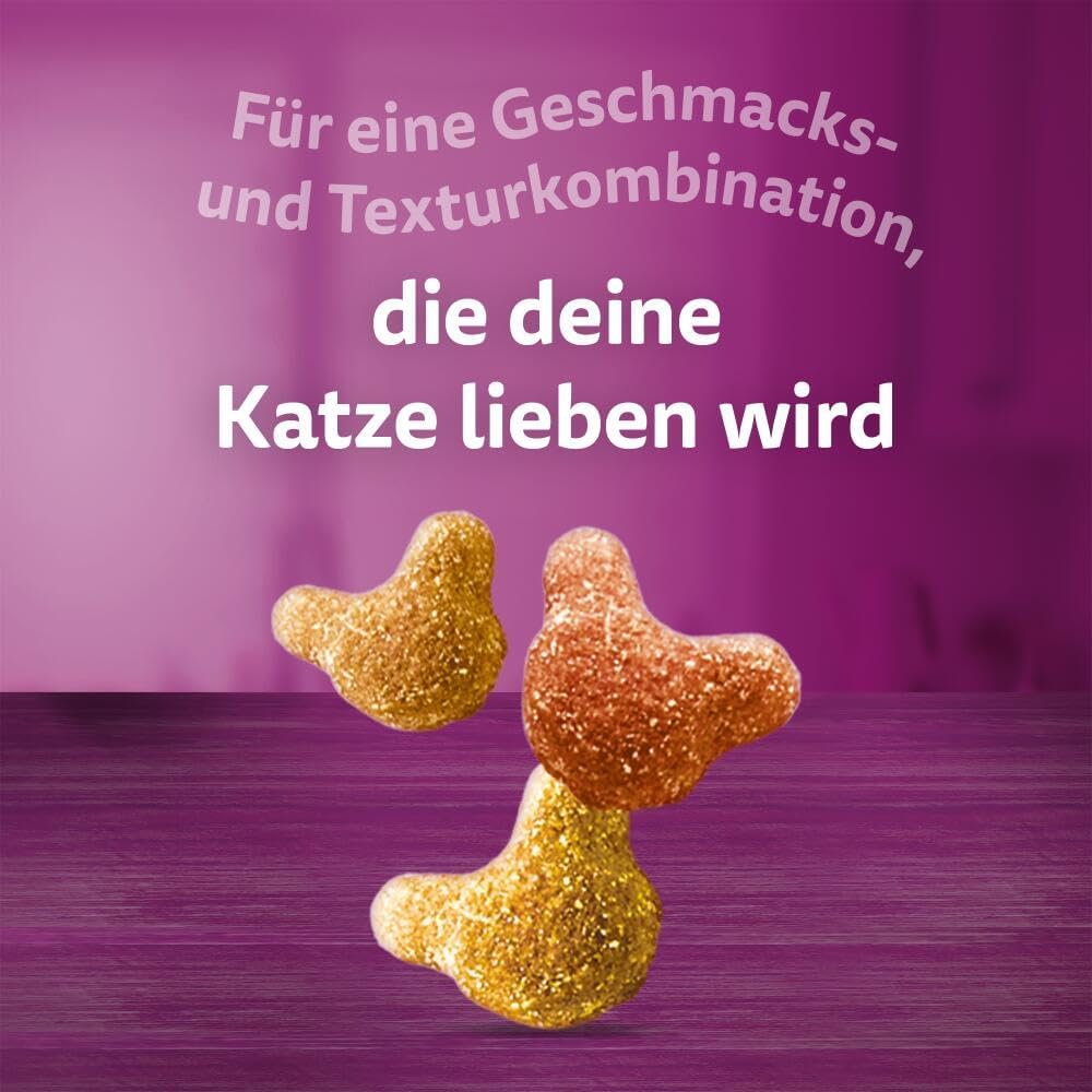 Whiskas Katzen Snacks Becher mit Vitamin E 6 x