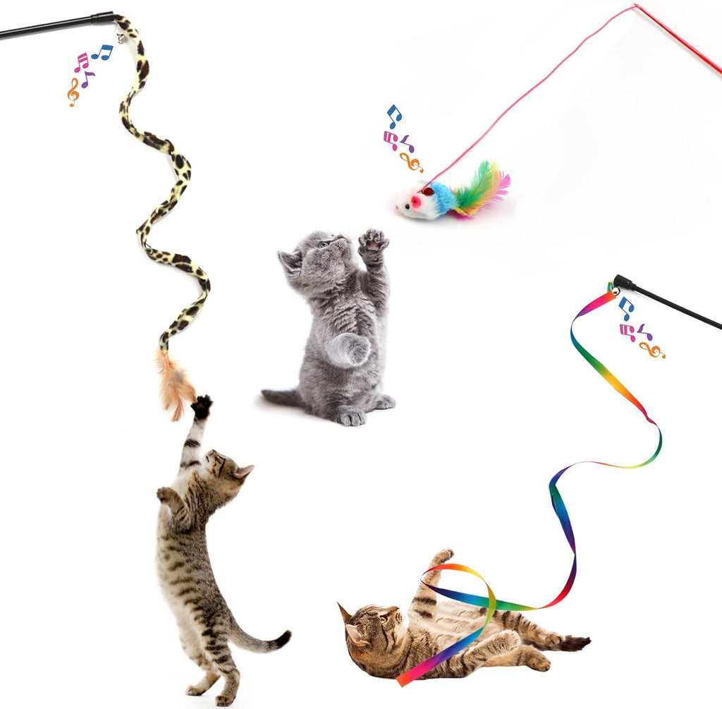 26x Katzenspielzeug Set Interaktiv Variety Pack Katze