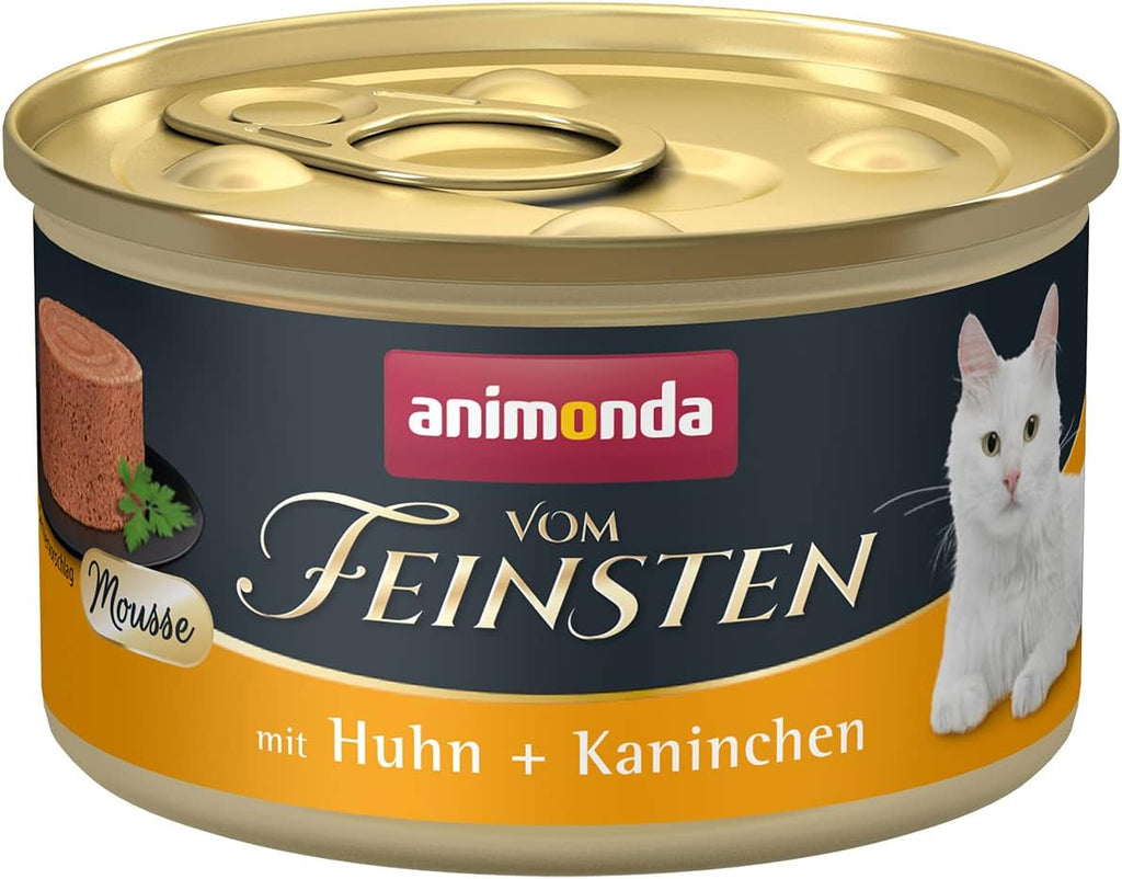 Katzenfutter Mousse-Vielfalt 12er-72er Pack verschiedene Sorten