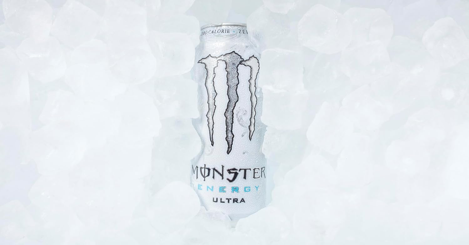 Monster Energy Ultra White Energy Drink 12x500 ml zuckerfrei kalorienfrei
