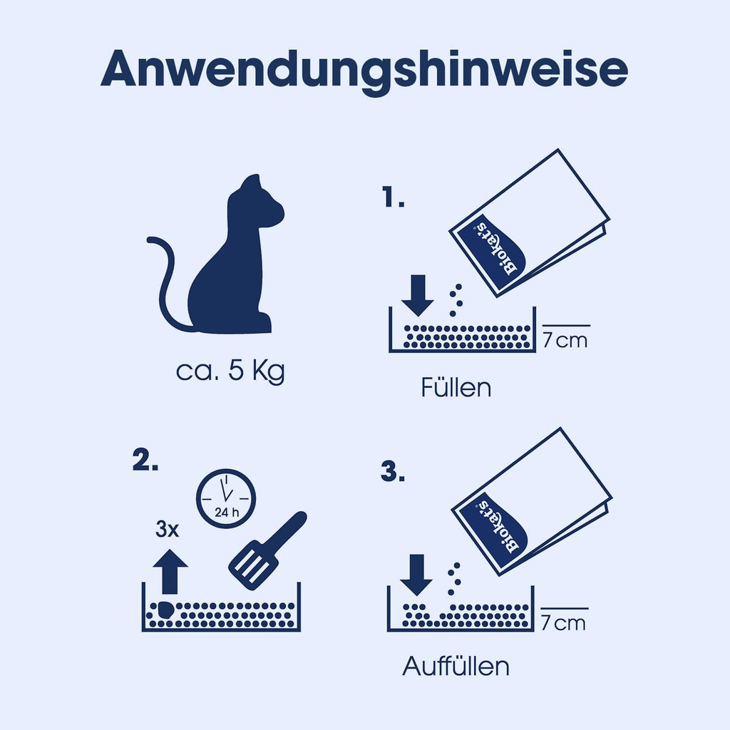 Katzenstreu Biokat's Classic Fresh 3in1 10- Klumpend Fruehlingsduft