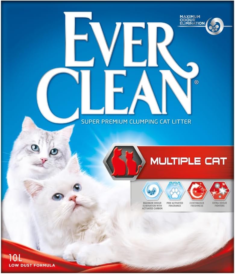 Katzenstreu Ever Clean Multiple Cat 10- Klumpend staubarm verschiedene Sorten