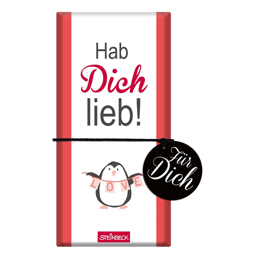 STEINBECK Mini Schokolade 5er Geschenkset Dankeschoen Motiv Katze