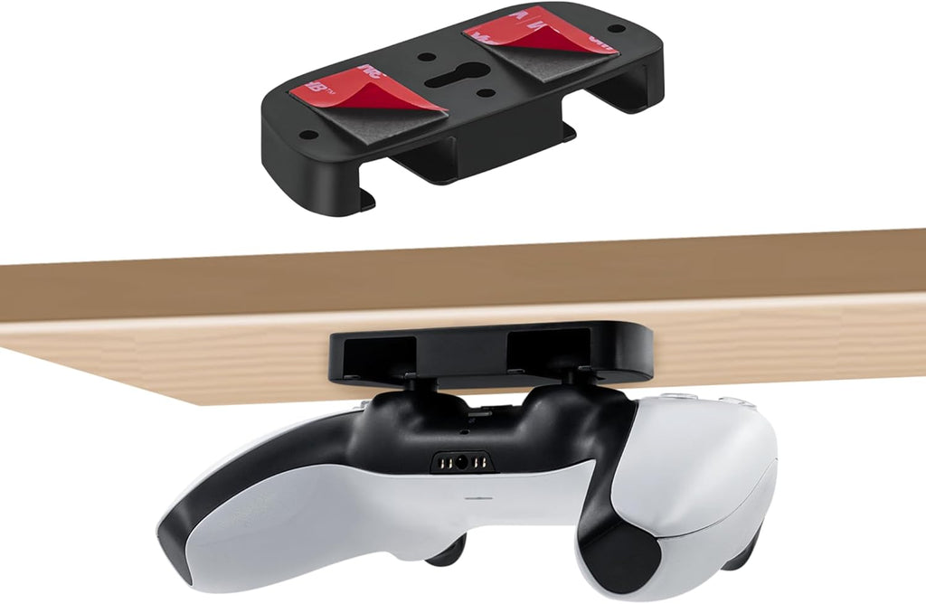 Controller Halter unter Tisch selbstklebend fuer PS5 PS4 Aufbewahrung