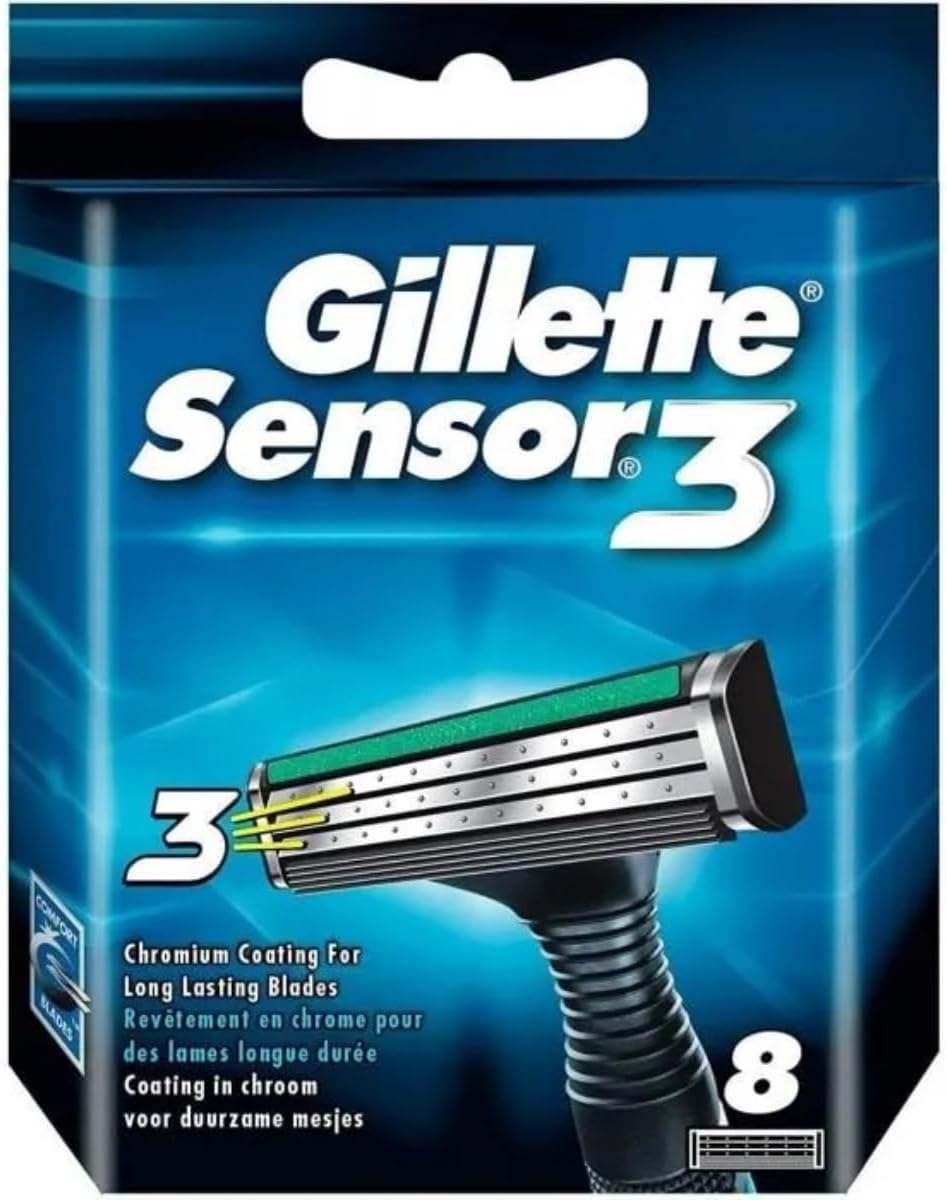 Gillette Sensor Excel Rasierklingen Herren 10 Stueck Ersatzklingen