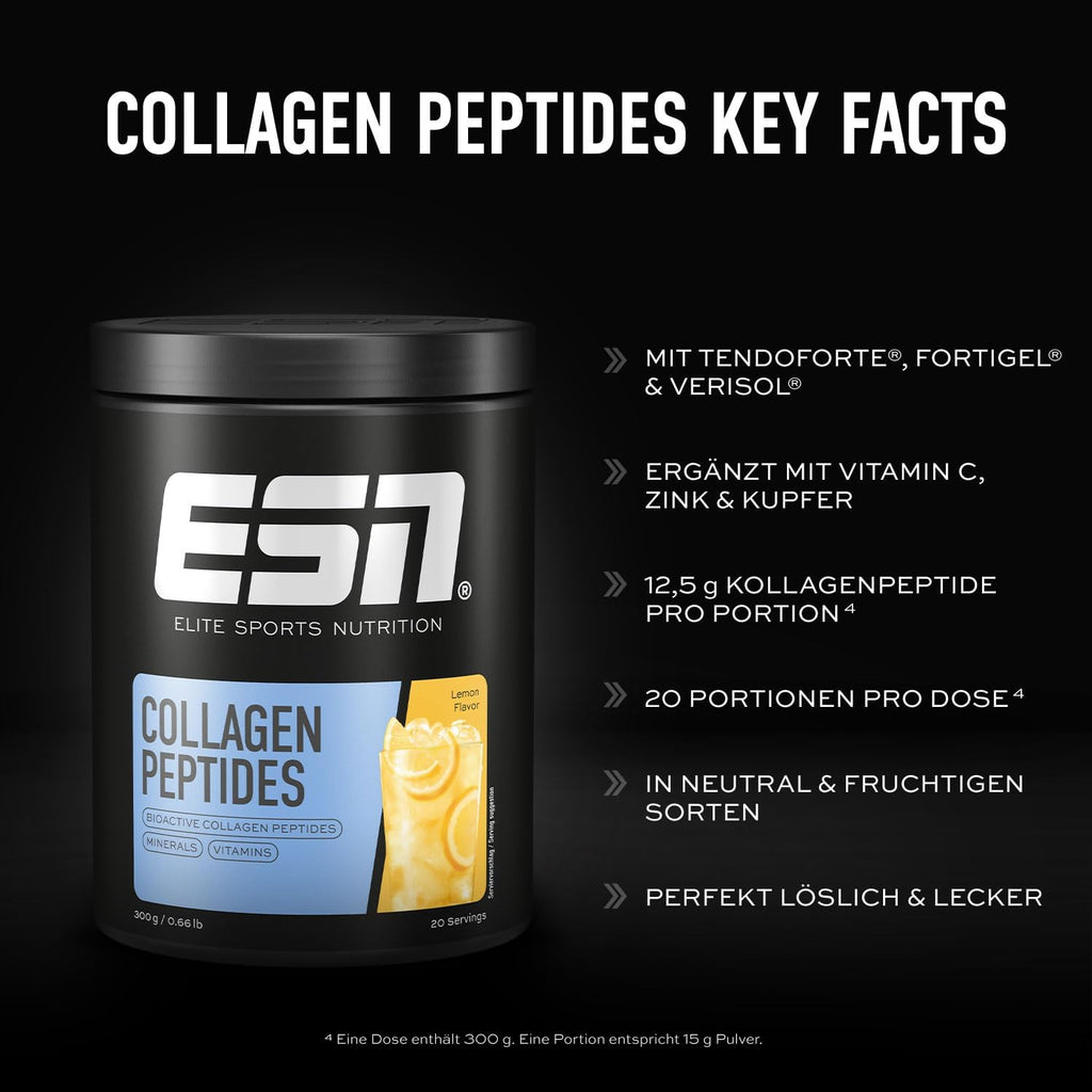 ESN Collagen Peptides Fresh Cherry Made in Germany verschiedene Sorten