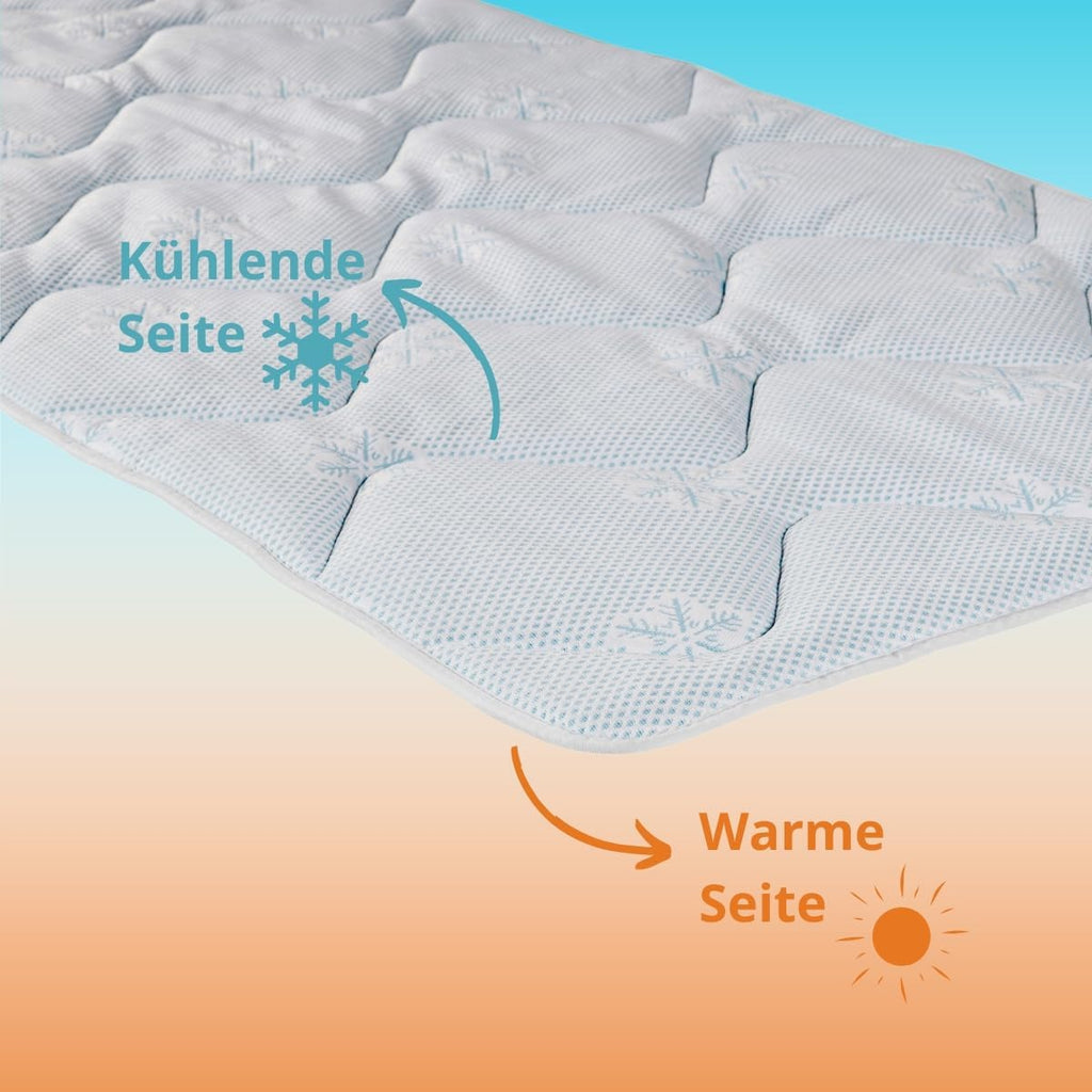 sleepling Matratzenauflage 180x200 cm, Matratzenschoner 180 x 200 cm fuer Sommer