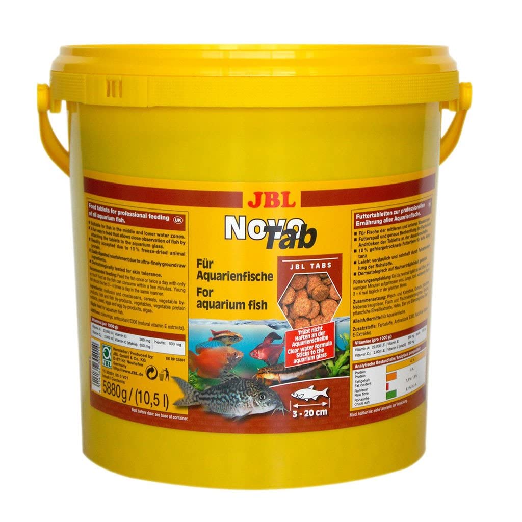 JBL ProNovo Tab Fischfutter Tabletten Groesse M fuer Aquarienfische cm