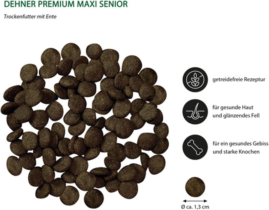 Dehner Premium Hundefutter Maxi Adult getreidefrei Rind Lamm Kartoffel -12,5k