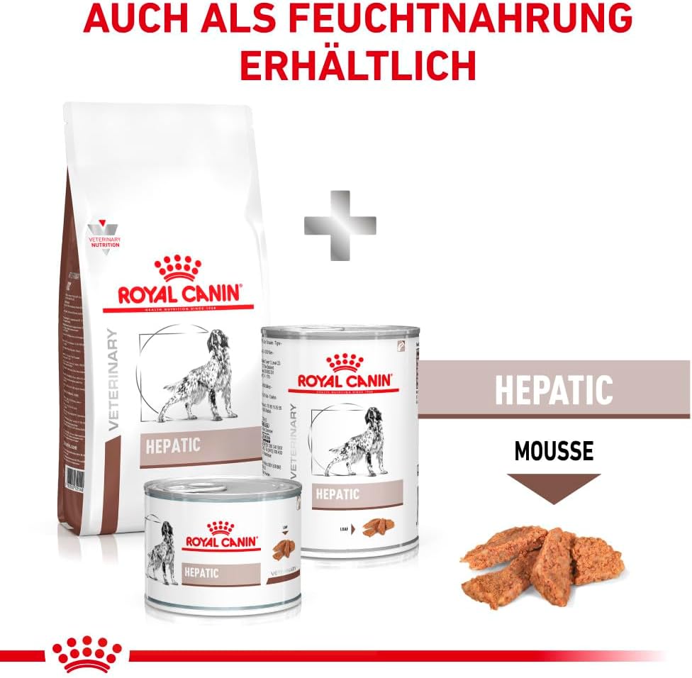Royal Canin Veterinary Diet Hepatic Trockenfutter Hund verschiedene S