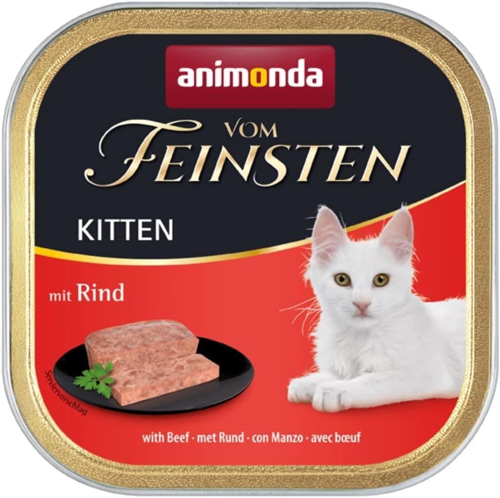 animonda vom Feinsten Kitten Nassfutter 32x100g getreidefrei verschiedene S