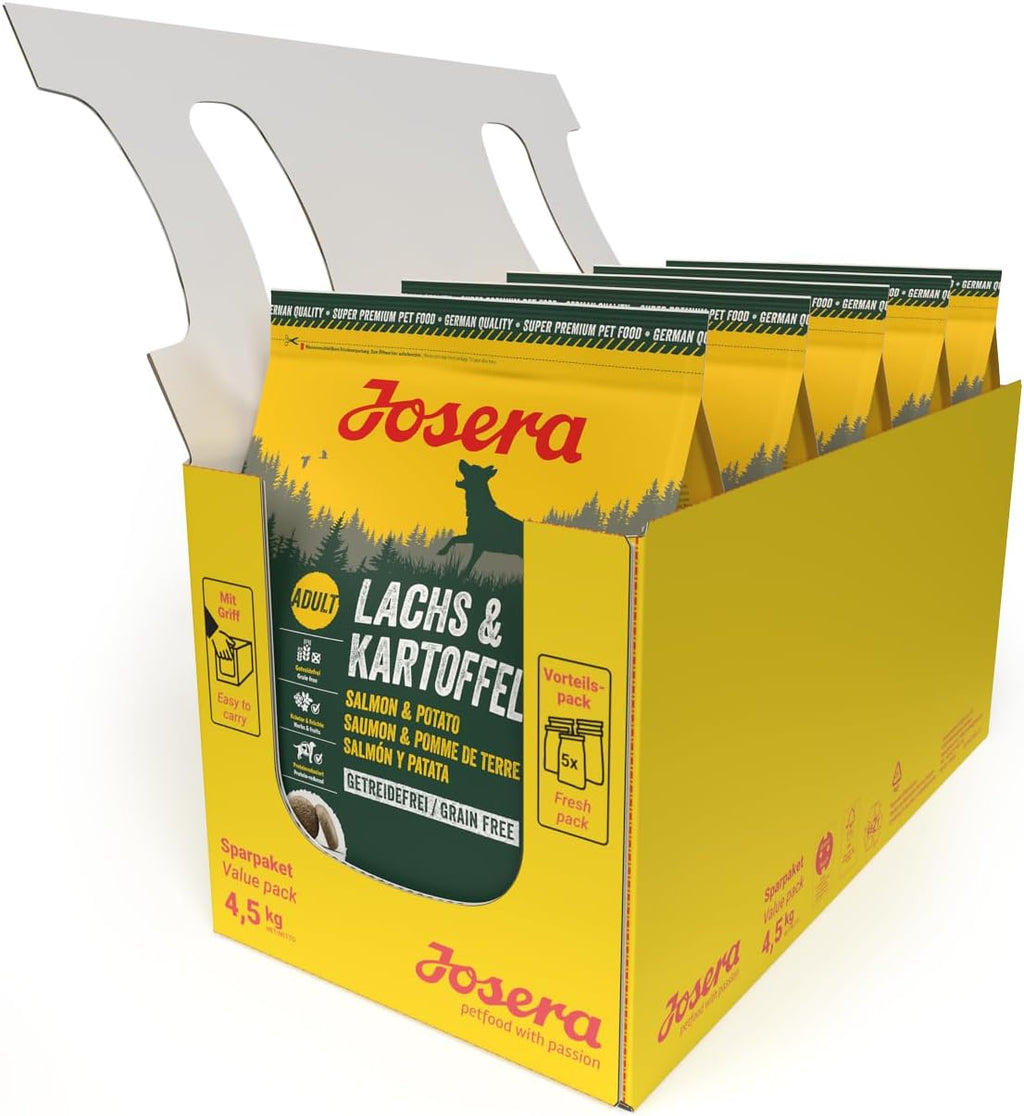 Josera Adult Lachs & Kartoffel Trockenfutter bis - getreidefrei