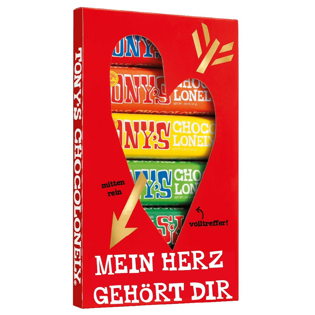 Tony's Chocolonely Schokoladen Mix Geschenkbox 8er Set verschiedene Sorten