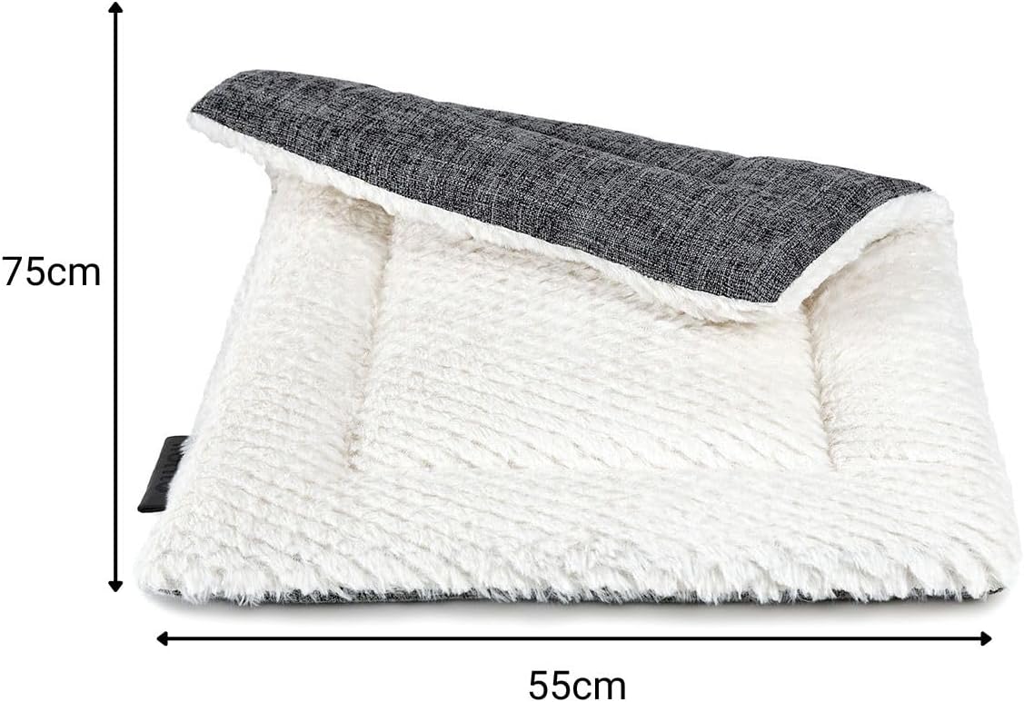 lionto Wendedecke fuer Hunde und Katzen 50x35 cm, gefuettert, waschbar, 4cm