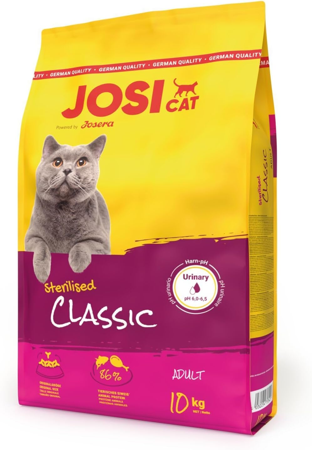 JosiCat Sterilised Classic Katzenfutter fettarm verschiedene Sorten
