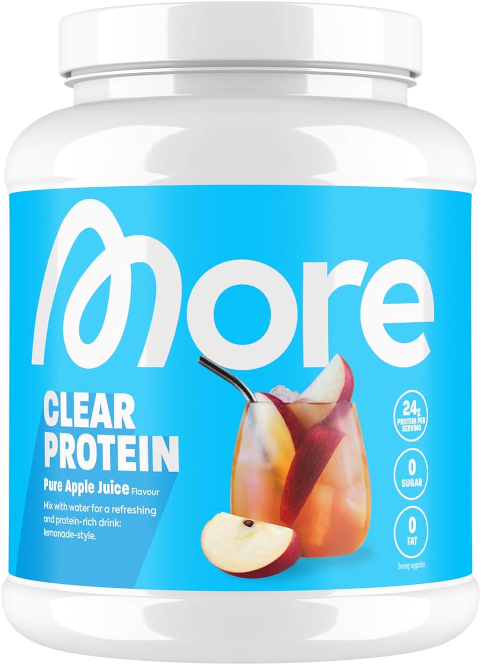 MORE Clear Protein Pfirsich Eistee Protein Drink Whey Isolat versch. Sorte