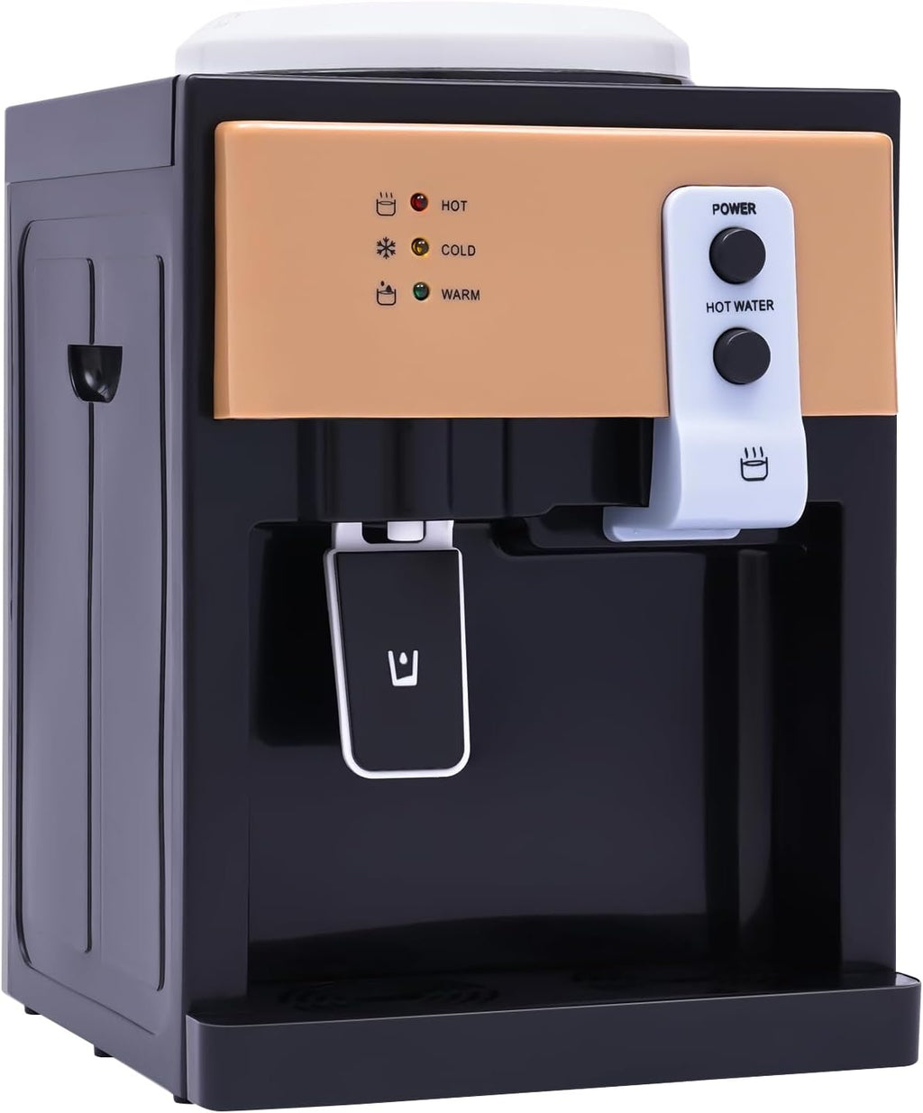 Elektrischer Wasserspender 5 L 550 W fuer Haushalt Buero, heiss und kalt, 220 V