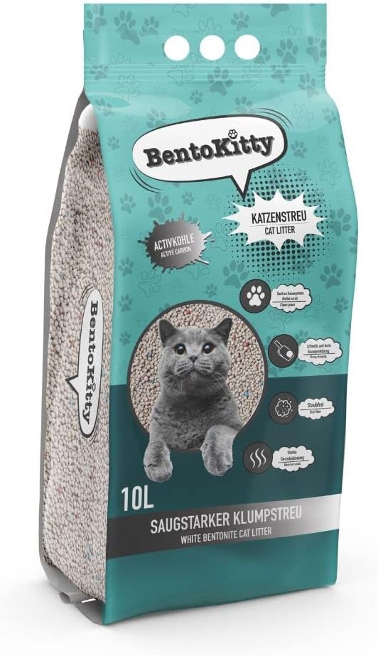 Katzenstreu klumpend 10 l mit Babypuderduft - verschiedene Sorten