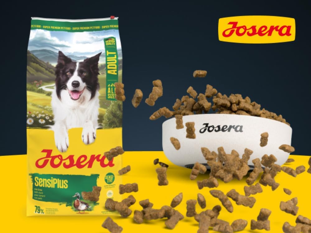 Josera SensiPlus Ente & Reis Trockenfutter fuer empfindliche Hunde