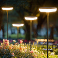4er LED Solarlampen fuer Garten Aussen IP65 34 lm Warmweiss 1000mAh Wasserdicht