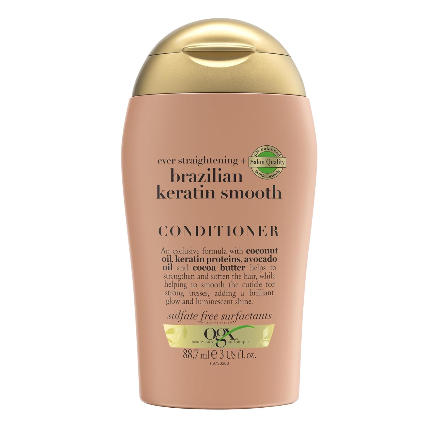 OGX Brazilian Keratin Smooth Shampoo Kokos Avocado