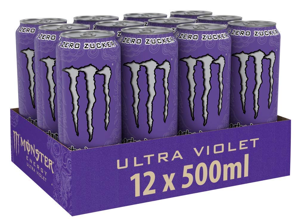 Monster Energy Ultra Fiesta Mango 12 x ohne Zucker, verschiedene Sorten