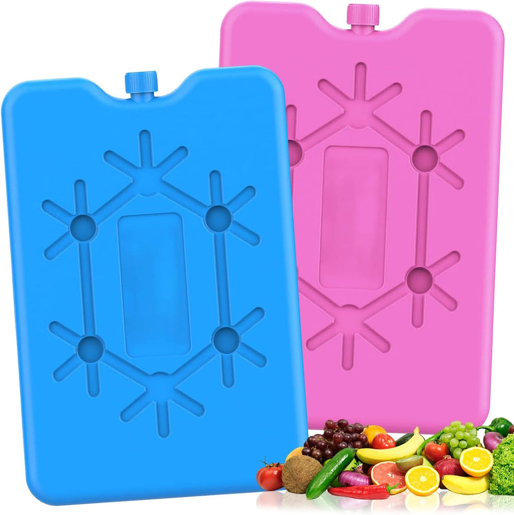 Seasboes Kuehlakkus 2x200 ml extra duenn fuer Kuehltasche Kuehlbox unterwegs