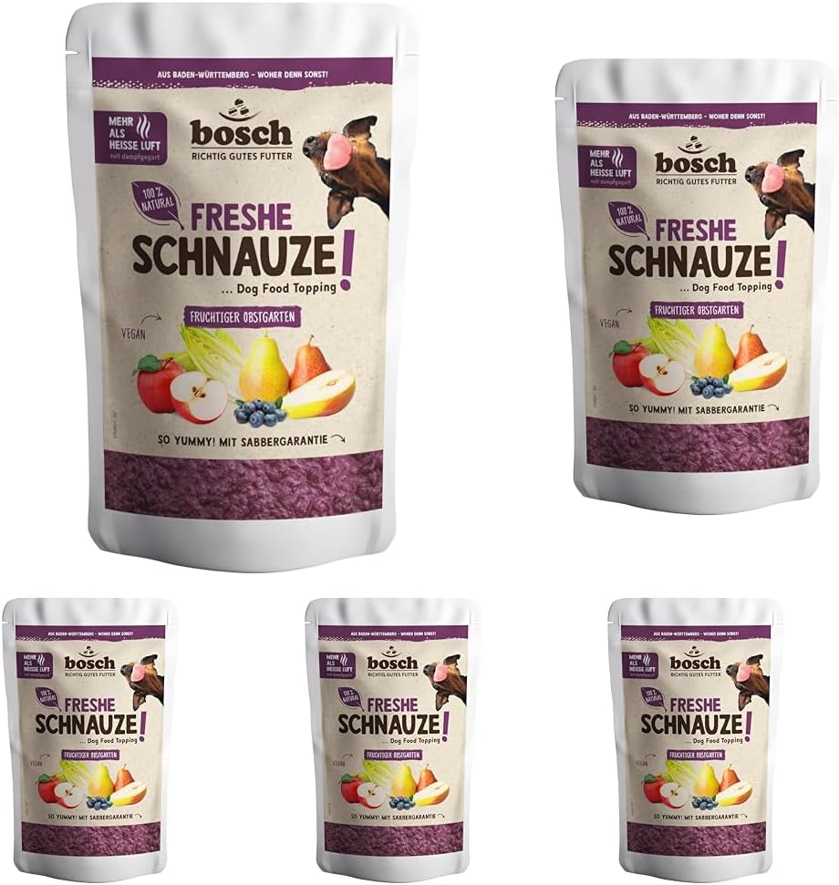 Bosch Freshe Schnauze Topping Kuerbis Karotte Suesskartoffel Linsen vers