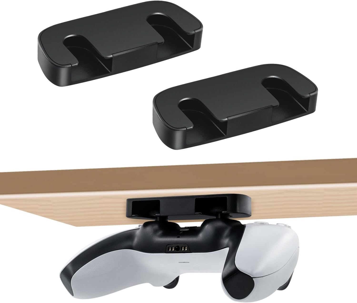 Controller Halter unter Tisch selbstklebend fuer PS5 PS4 Aufbewahrung