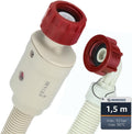 Kenekos Aquastop Zulaufschlauch 3/4" 1,5 m mit Sicherheitsventil Schmutzsieb