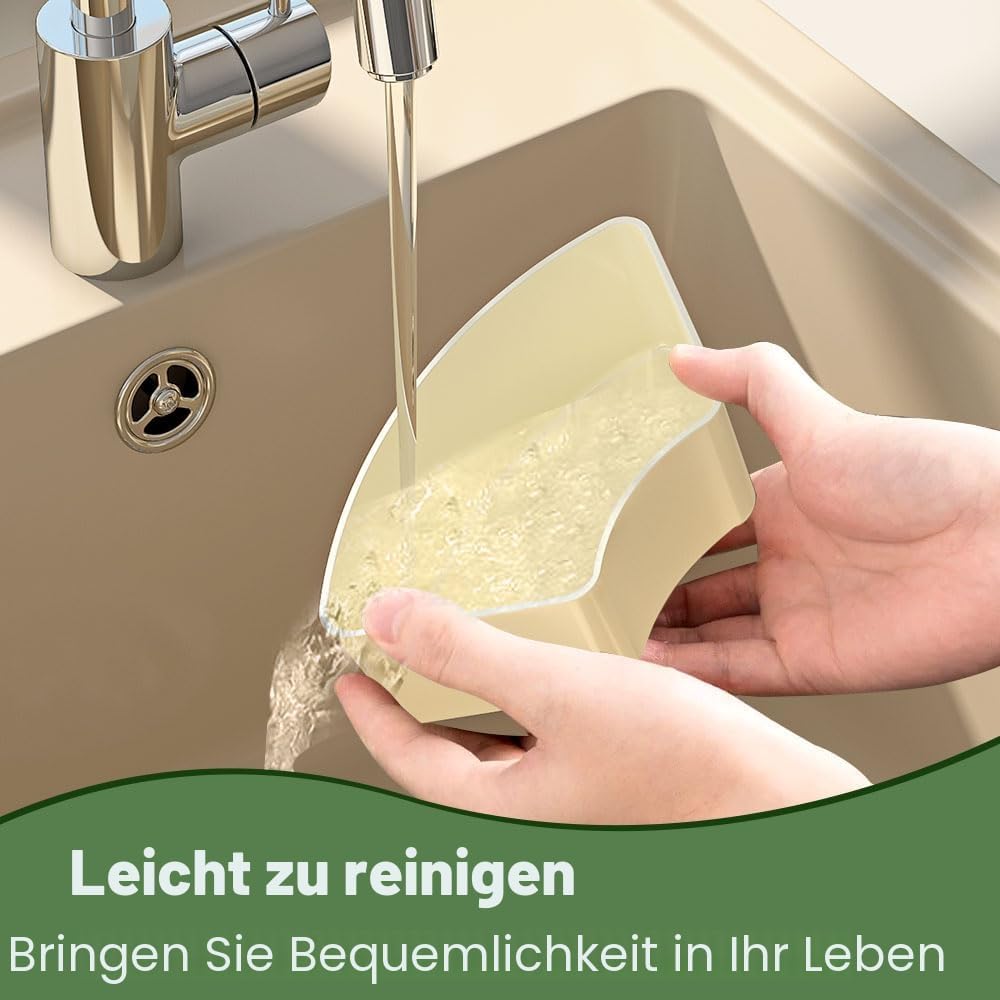 Servierset 6-teilig drehbare runde Schalen mit Deckel und Griff