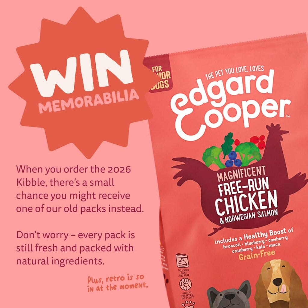 Edgard & Cooper Senior Trockenfutter Lachs & Huhn 2,5 kg getreidefrei