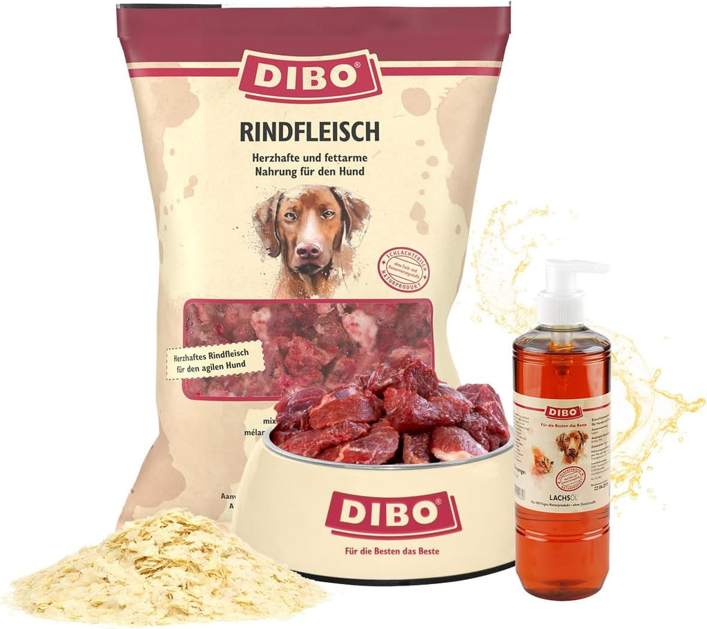 DIBO Kartoffelflocken Beutel Hundefutter Barf Ergaenzungsfutter