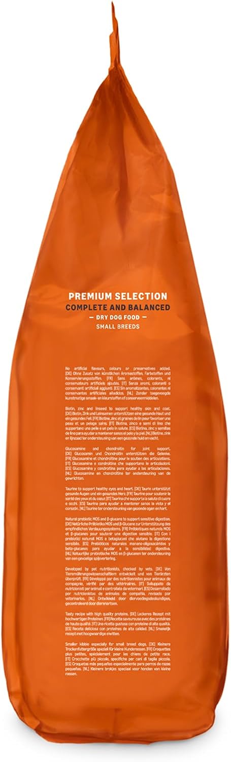 Hundefutter Adult kleines Rassen 3 kg Trockenfutter mit Huhn & Reis