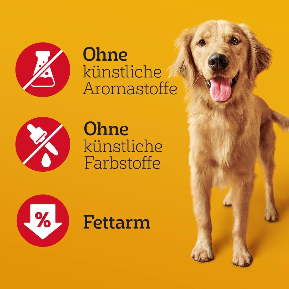 Pedigree Rodeo Sticks Hundesnacks Bacon & Huhn 10 x 7 Stueck verschiedene Sorten