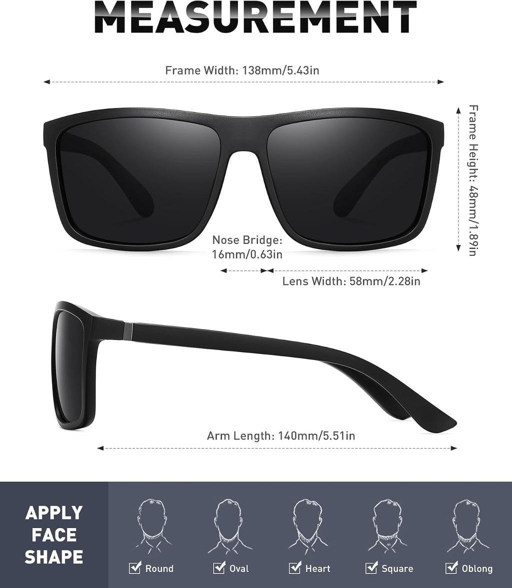 Perfectmiaoxuan Polarisierte Sonnenbrille Herren Damen Vintage Pilot UV400