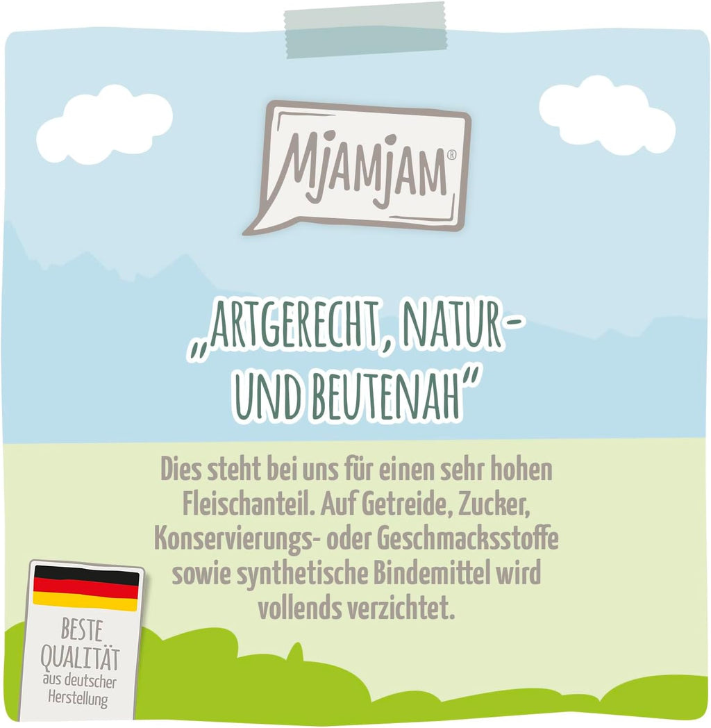 Katzen-Nassfutter MjAMjAM 125- Mixpaket verschiedene Sorten getreidefrei