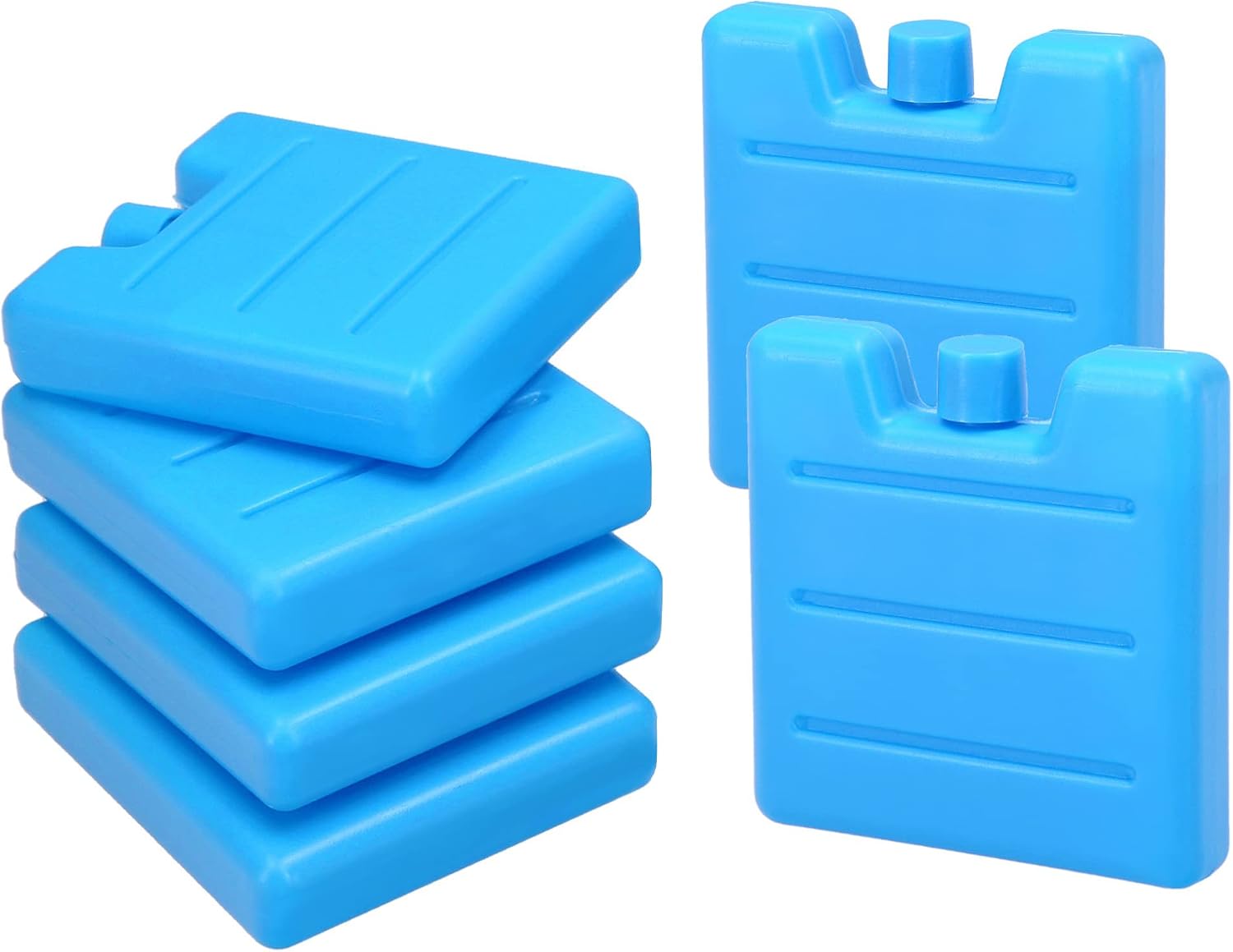 VonBueren Mini Kuehlakkus 7,5x7,1x1,7 cm je Akku fuer Kuehltasche