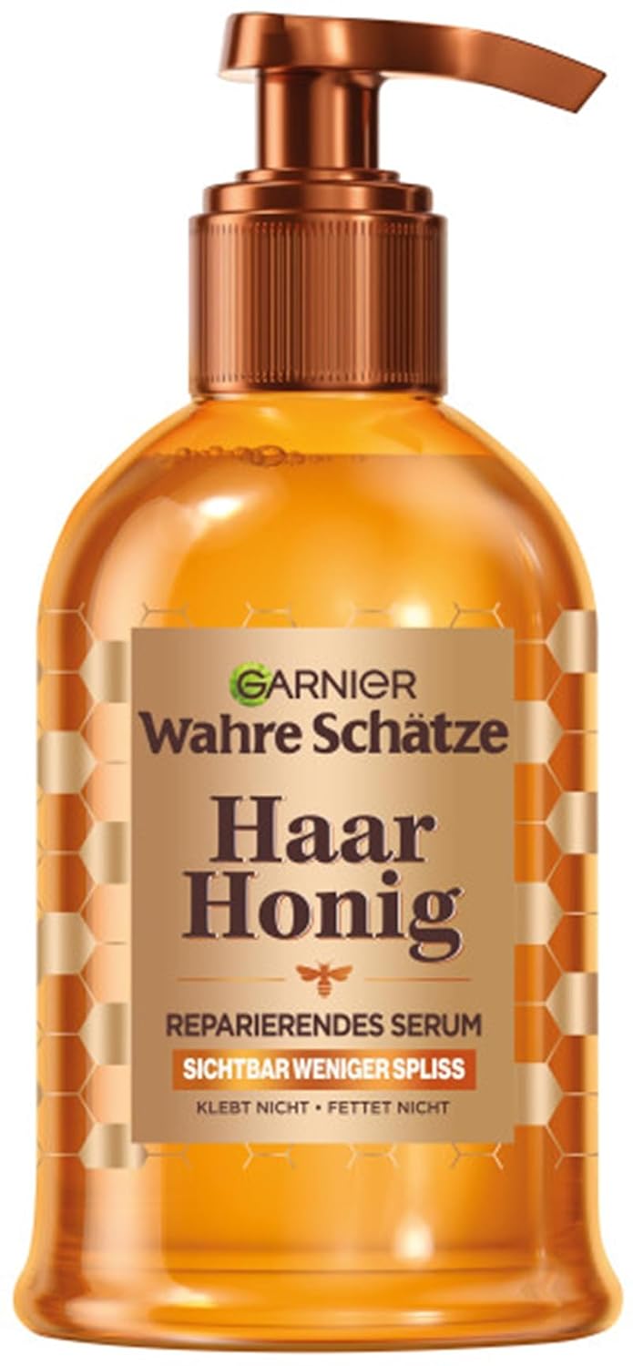 Garnier Wahre Schaetze Haarserum Honig 115 ml gegen Spliss fuer bruechiges Haar