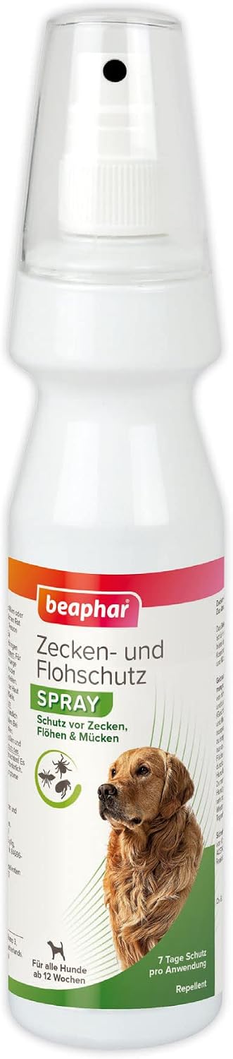 beaphar Zecken- und Flohschutz Spot-ON 3 x fuer kleine Hunde bis
