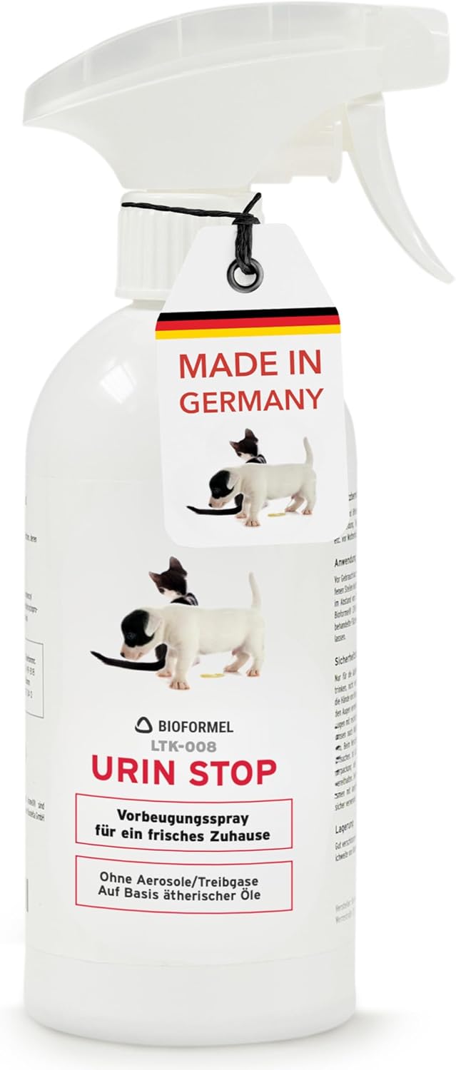 BIODELTA Urin-Stop 500 ml Abwehrspray gegen Markieren für Katzen Hunde