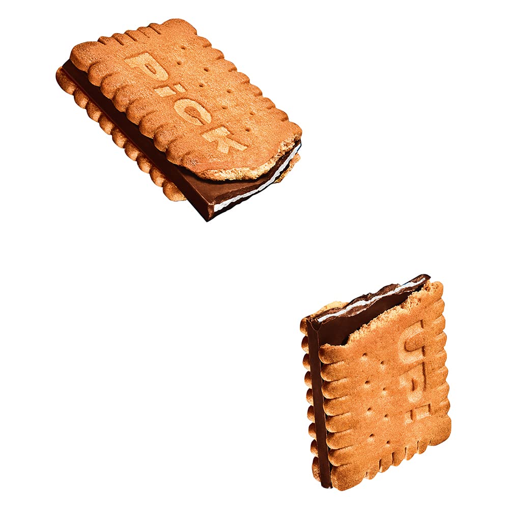 Pick Up! Choco & Milk 24 x Keksriegel Knackige Milchschokolade verschiedene