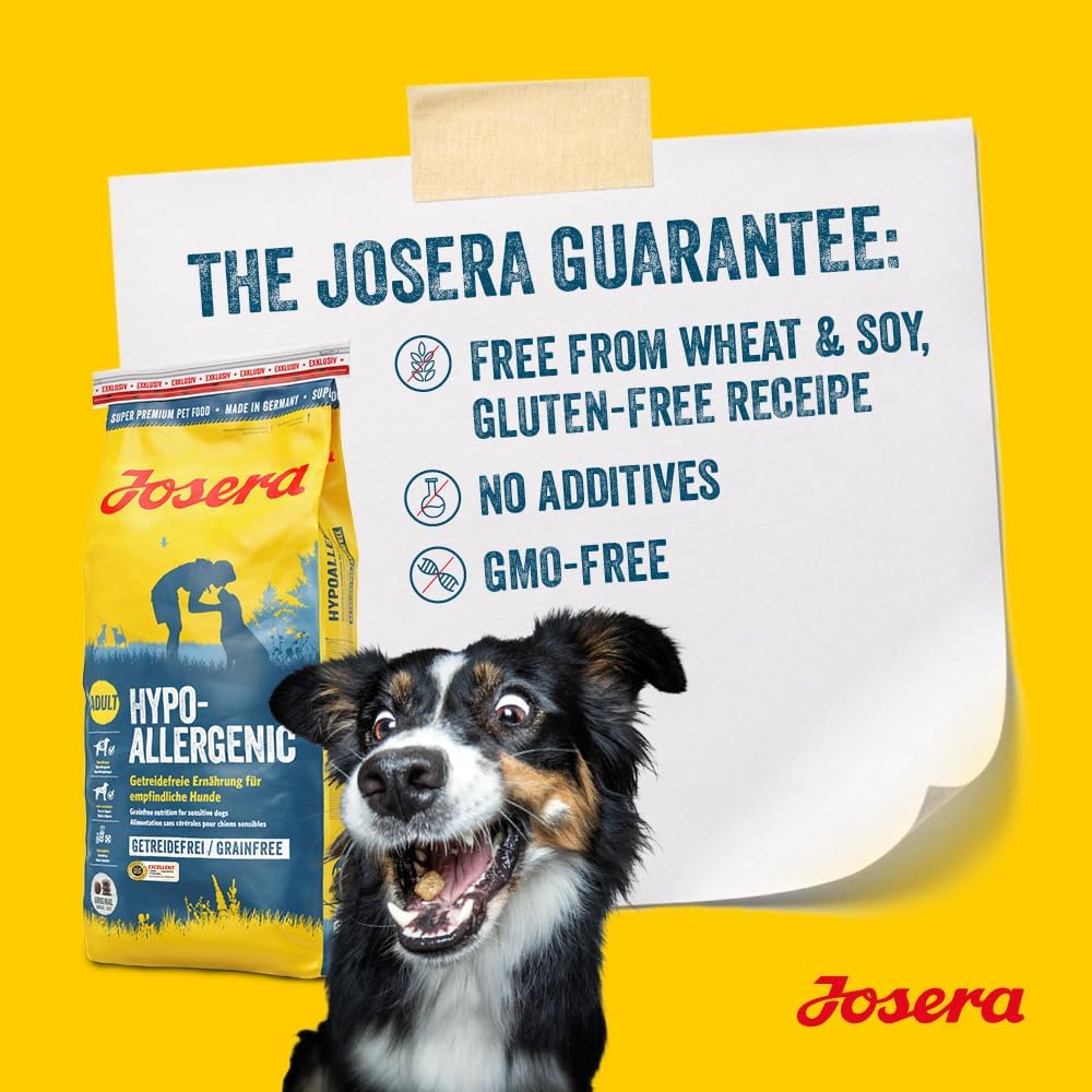 Josera Adult Hypoallergenic Trockenfutter mit Insektenprotein fuer Hunde