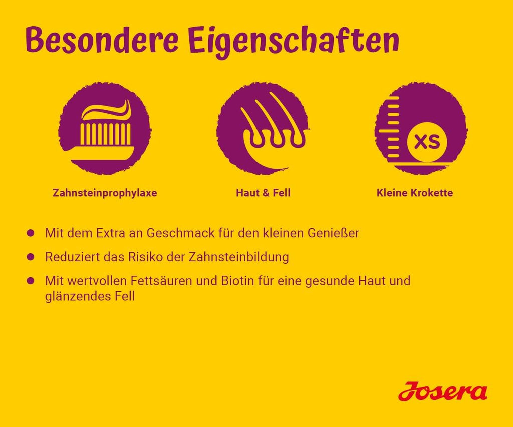 Trockenfutter fuer kleine Hunde verschiedene Sorten kleine Kroketten