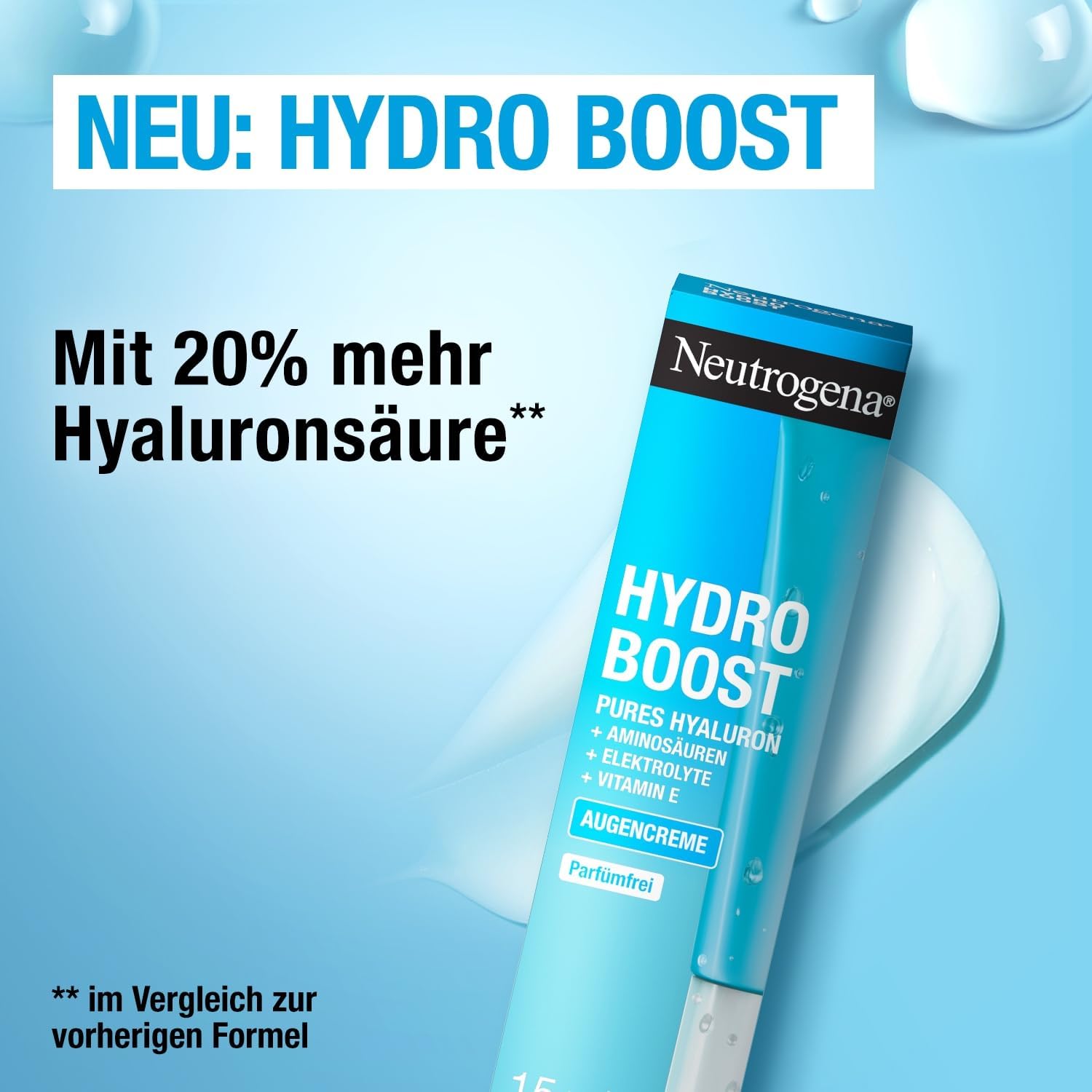Neutrogena Hydro Boost Aqua Gel Hyaluronsaeure Gesicht