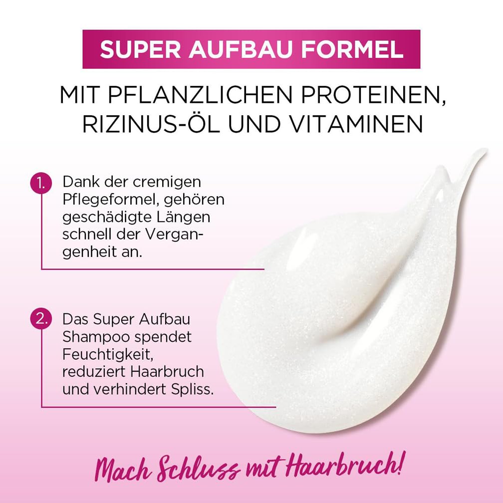 L’Oréal Paris Elvital Shampoo XXXL gegen Spliss fuer langes Haar
