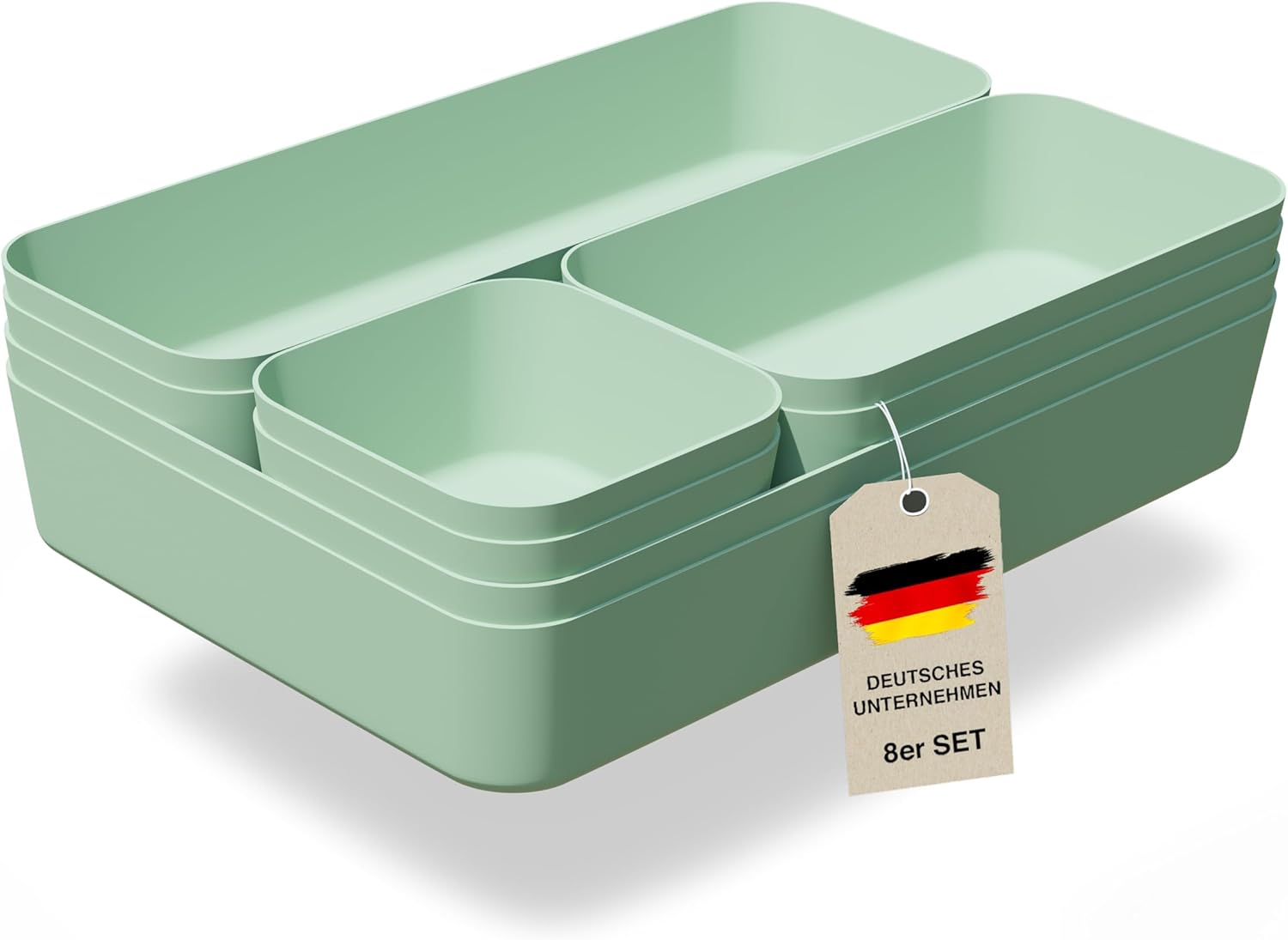 Schubladen Organizer Set Schubladentrenner Schreibtisch Sortierbox
