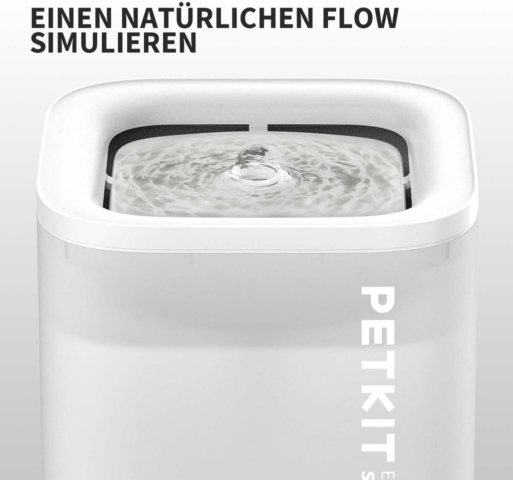 Petkit Cybertail Trinkbrunnen fuer Katzen Hunde leise 25 dB LED