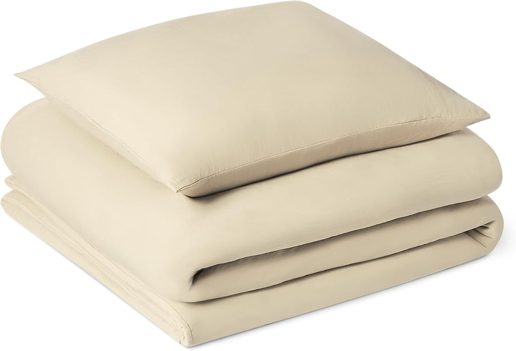 Amazon Basics Bettwaesche 135x200 cm 2-teilig Mikrofaser blau 200cm